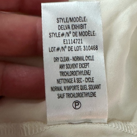 Theory sheer White lace Delva Exhibit pleated maxi skirt - Picture 8 of 9